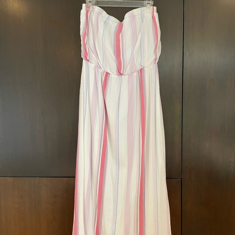 Splendid Strapless Maxi Dress
